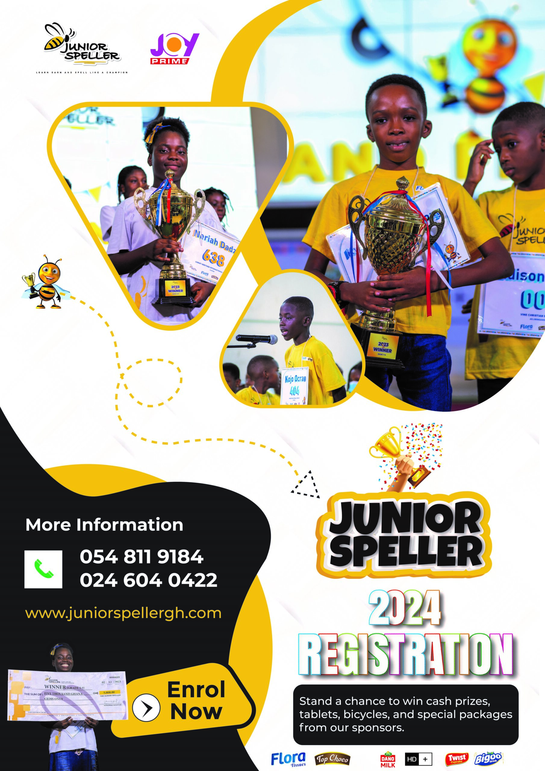 Junior Speller Opens 2024 Registration